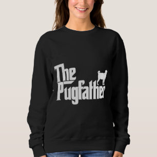 Funny Pug Hoodie The Pugfather Pug Father Dad Gift