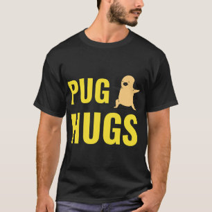 Funny Pug Hugs Classic T-Shirt 1022