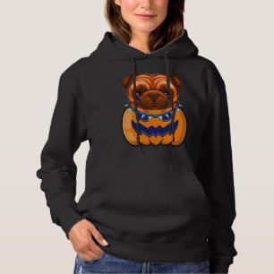 Funny Pug In Pumpkin Halloween Classic T-Shirt 595 Hoodie