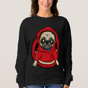 Funny Pug Loaf Cute Image Sticker Classic T-Shirt Sweatshirt