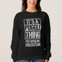 Funny Puggle Parent Quote Mixed Dog Breed