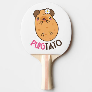 Funny Pugtato Ping Pong Paddle