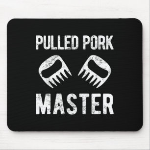 Funny Pulled Pork Master Bear Claws Mouse Pad