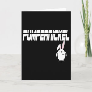 Funny Pump Nick Easter Bunny Rabbit Gym Fitness Card
