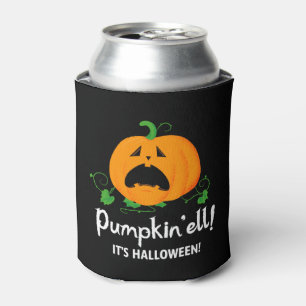 Funny Pumpkin 2023 - Pumpkin'ell! It's Halloween Can Cooler