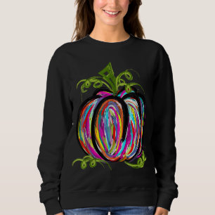 Funny Pumpkin Graphic Gift Fall Pumpkin Gift Hallo Sweatshirt