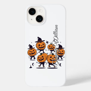 Funny pumpkin Halloween phone case