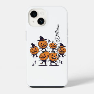 Funny pumpkin Halloween phone case