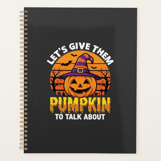 Funny Pumpkin Halloween Pun Design2 (1)_1 Planner (Front)
