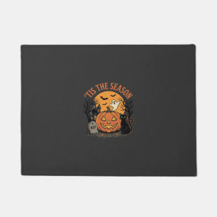 Funny Pumpkin Halloween Pun Design2 (2)_1 Doormat