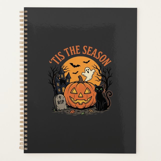 Funny Pumpkin Halloween Pun Design2 (2)_1 Planner (Front)