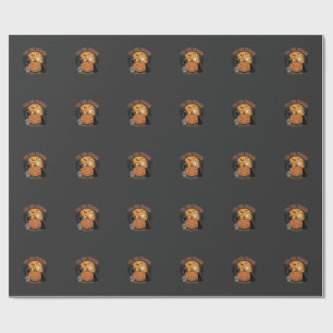 Funny Pumpkin Halloween Pun Design2 (2)_1 Wrapping Paper