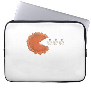 Funny Pumpkin Pie Eating Whipped Cream 2020 Thanks Laptop Sleeve