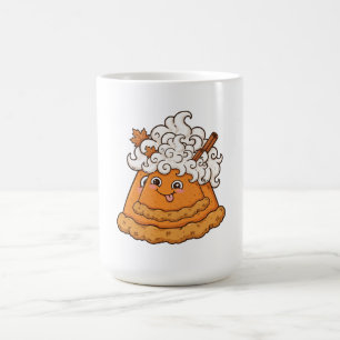 Funny Pumpkin Pie Face Thanksgiving Coffee Mug