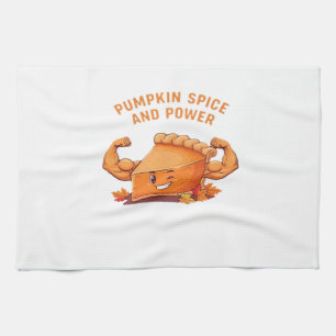 Funny Pumpkin Pie Thanksgiving Classic T-Shirt.png Tea Towel