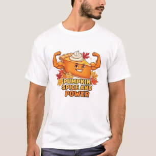 Funny Pumpkin Pie Thanksgiving Oversized T-Shirt.p T-Shirt