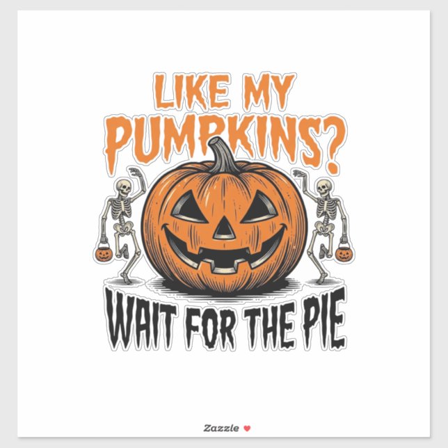 Funny Pumpkin Skeleton Halloween Pie Shirt_1 (Sheet)