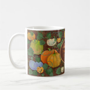 Funny Pumpkin Spice Connoisseur Freak Personalised Coffee Mug