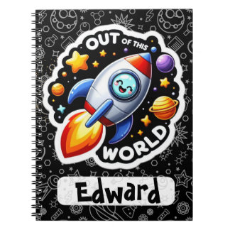 Funny Pun Back to School Personalised Notebook