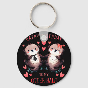 Funny pun birthday boyfriend husband girlfriend key ring