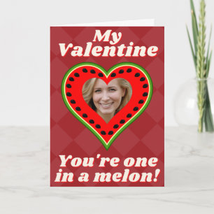 Funny Pun Custom Photo Valentine Card