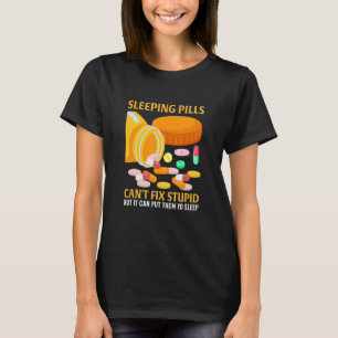 Funny Pun Pharmacy Technician Local Drug Dealer Ph T-Shirt