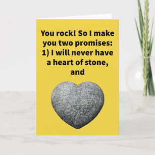 Funny Pun Take You for Granite Happy Anniversary Card
