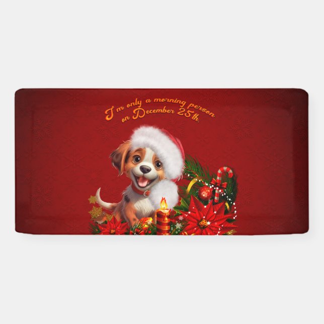 Funny puppy  banner (Horizontal)