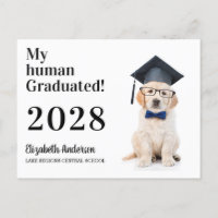Funny Puppy Graduate Graduation Party