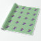 Funny Purple Dragon Christmas Wrapping Paper