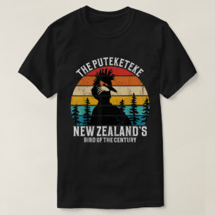 Funny Puteketeke New Zealand's Bird Of The Century T-Shirt