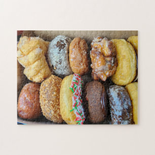 Funny! Puzzle - Box of Doughnuts