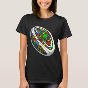 Funny Puzzle Rugby Autism Awareness Men Women Kids T-Shirt