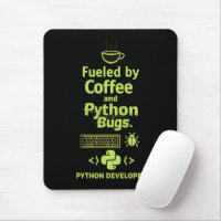 Funny Python Developer – Fueled by Coffee bugs