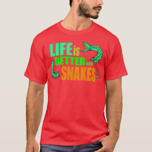 Funny python snake saying boa constrictor gift T-Shirt