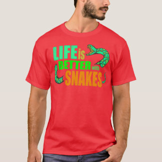 Funny python snake saying boa constrictor gift  T-Shirt