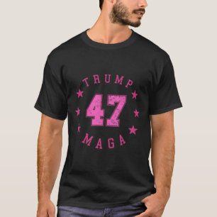 Funny Qr 45 47 Trump Inauguration 2025 Dance Code T-Shirt
