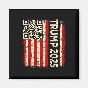 Funny Qr Donald Trump Dancing 4745 Code Video Magnet
