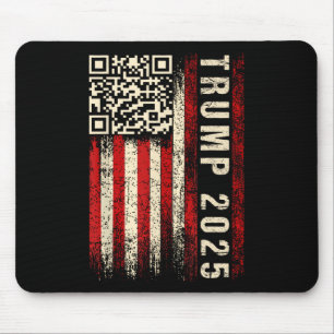 Funny Qr Donald Trump Dancing 4745 Code Video Mouse Pad