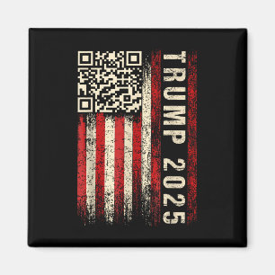 Funny Qr Donald Trump Dancing 47_45 Code Video Magnet