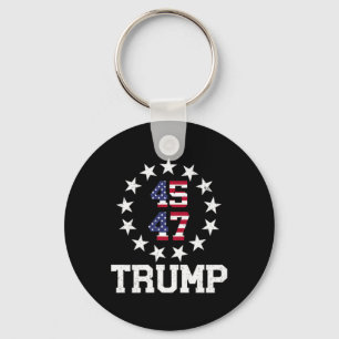 Funny Qr President Trump 4547 Dancing Dance Moves Key Ring