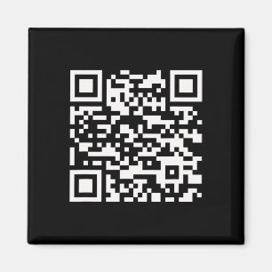 Funny Qr President Trump 4547 Dancing Dance Moves  Magnet