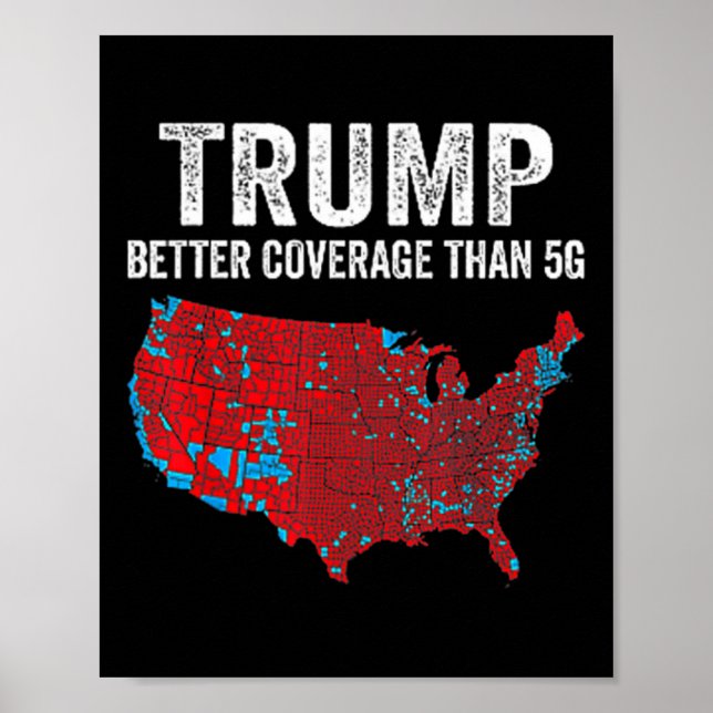 Funny Qr President Trump 4547 (on Byck) Trump Danc Poster (Front)