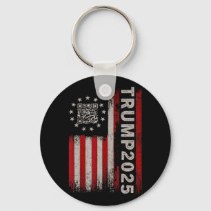 Funny Qr President Trump 4547 Tee Trump Dancing Co Key Ring