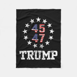 Funny Qr President Trump 4547 Trump Dancing Code 2 Fleece Blanket