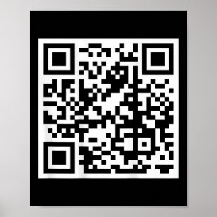 Funny Qr President Trump 4547 Trump Dancing Code O Poster
