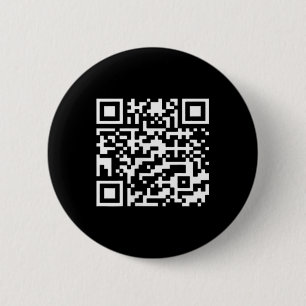 Funny Qr President Trump Dance Code _1  6 Cm Round Badge