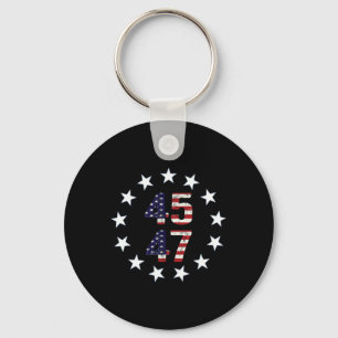 Funny Qr President Trump Dance Code 1 Key Ring