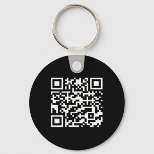 Funny Qr President Trump Dance Code _1  Key Ring
