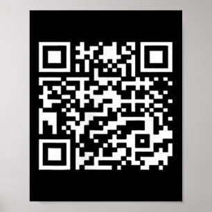 Funny Qr President Trump Dance Code _1  Poster